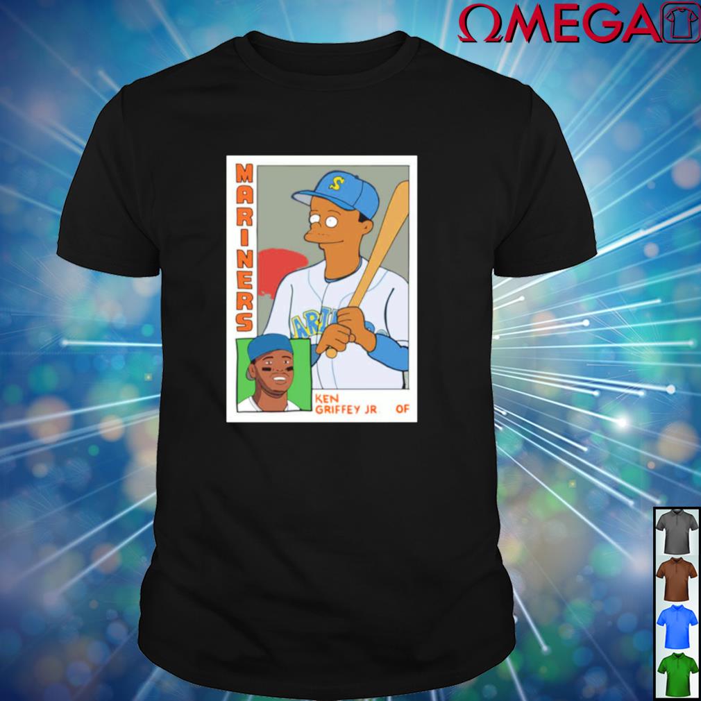 Brandon Walker Simpsons Mariners Ken Griffey JR Card shirt, hoodie,  sweater, long sleeve and tank top