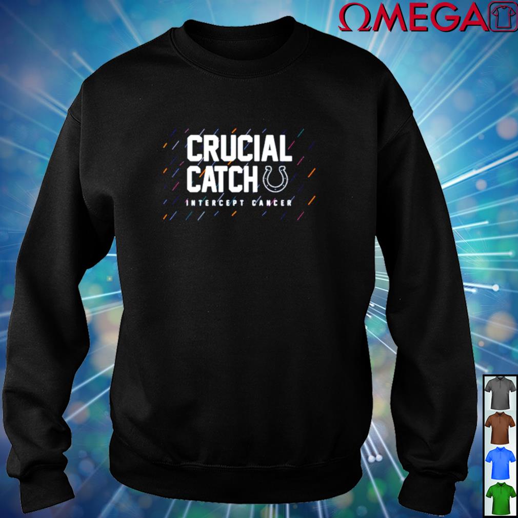 Colts crucial catch performance shirt, hoodie, sweater and long sleeve