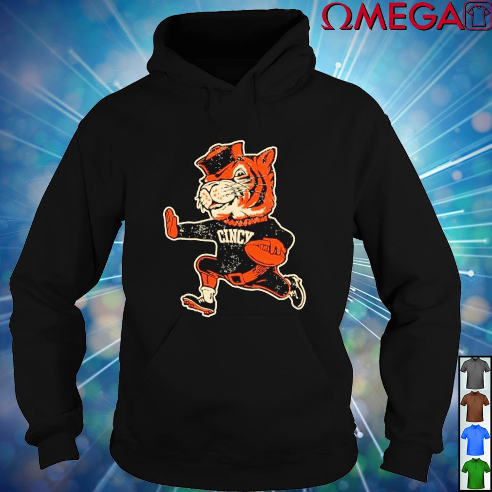 Cincinnati Reimagined Vintage Fighting Mascot - Cincinnati Bengals - T-Shirt