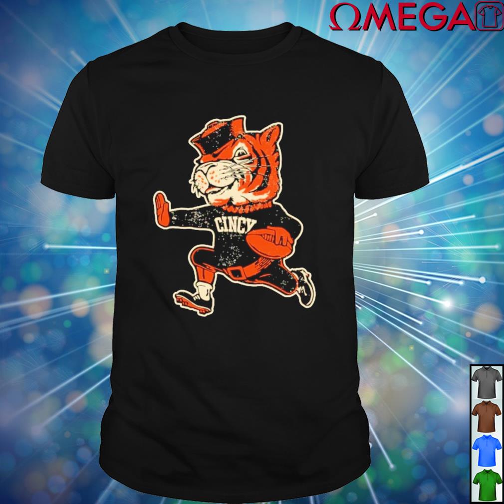 Cincinnati Bengals Vintage Fighting Mascot T-Shirt, hoodie, longsleeve tee,  sweater