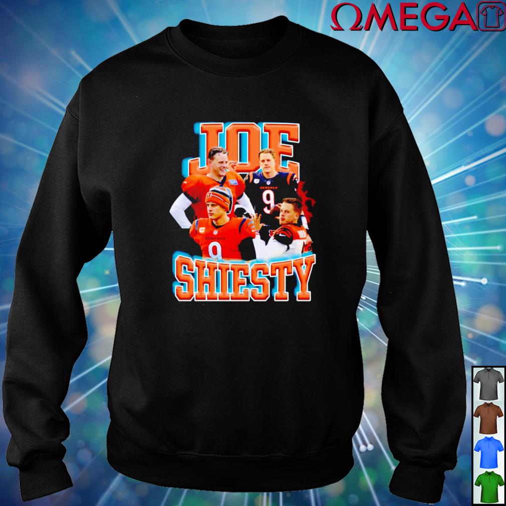 Official joe Burrow Joe Shiesty 9 shirt, hoodie, sweater, long sleeve and  tank top