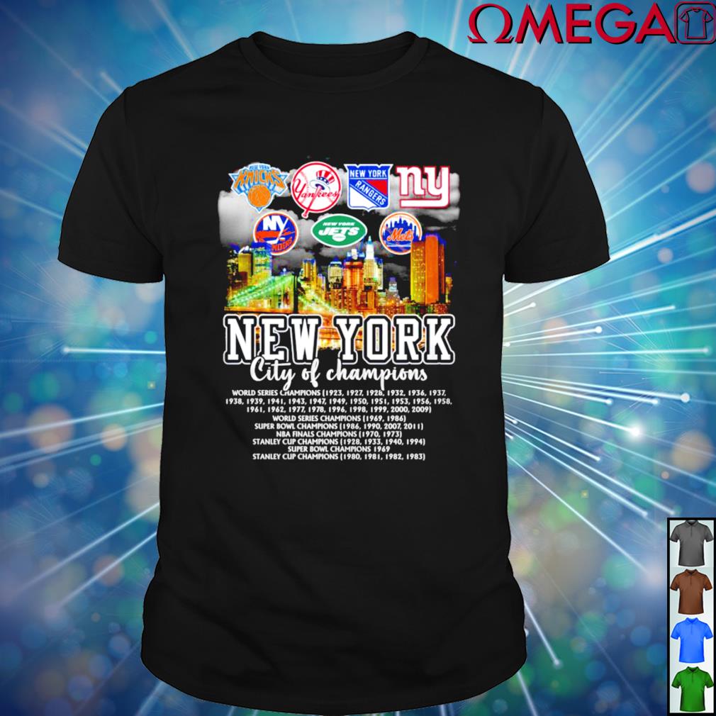 New York city of Champions shirt, hoodie, sweater, long sleeve and tank top