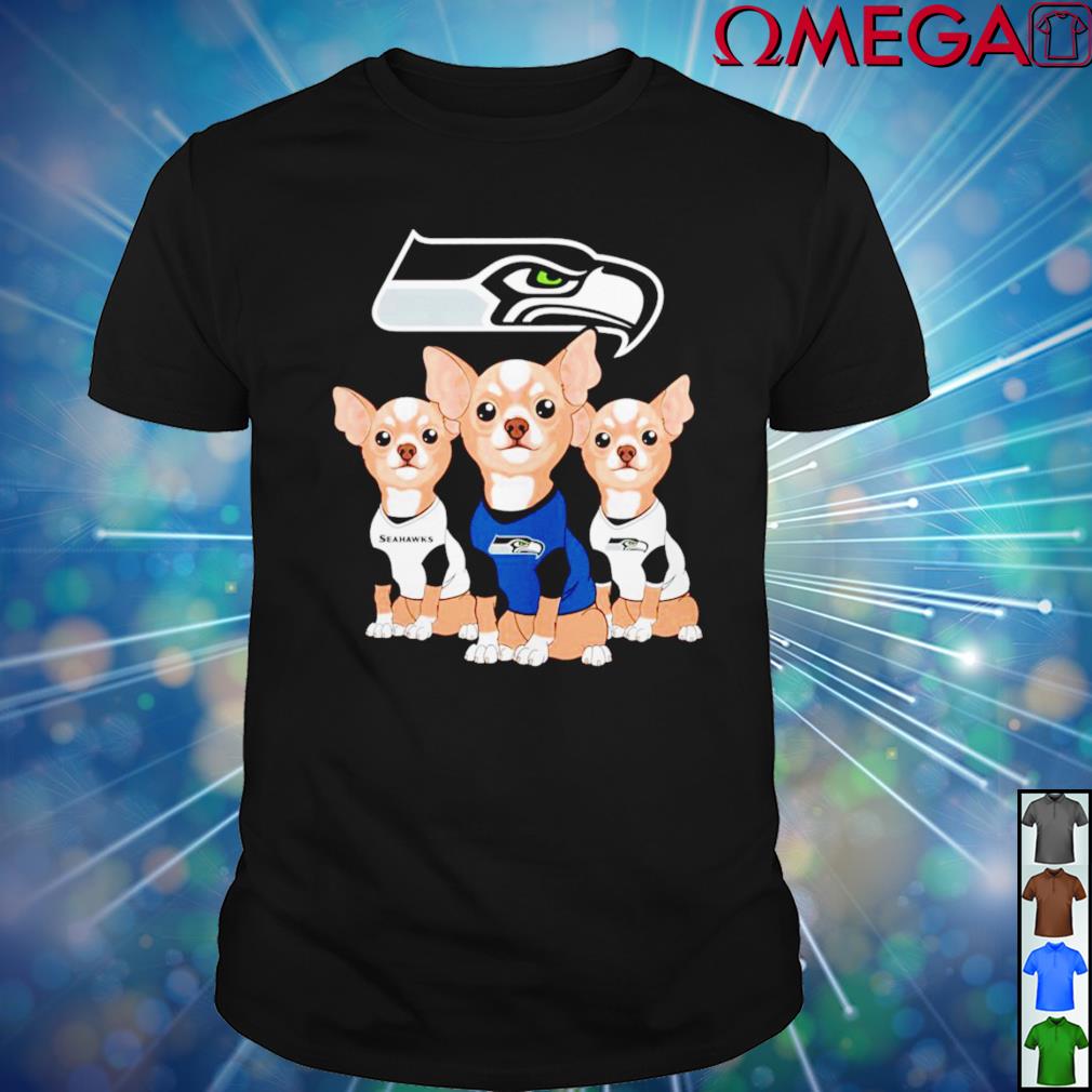 Seattle Seahawks Hooded T-Shirt for Dogs