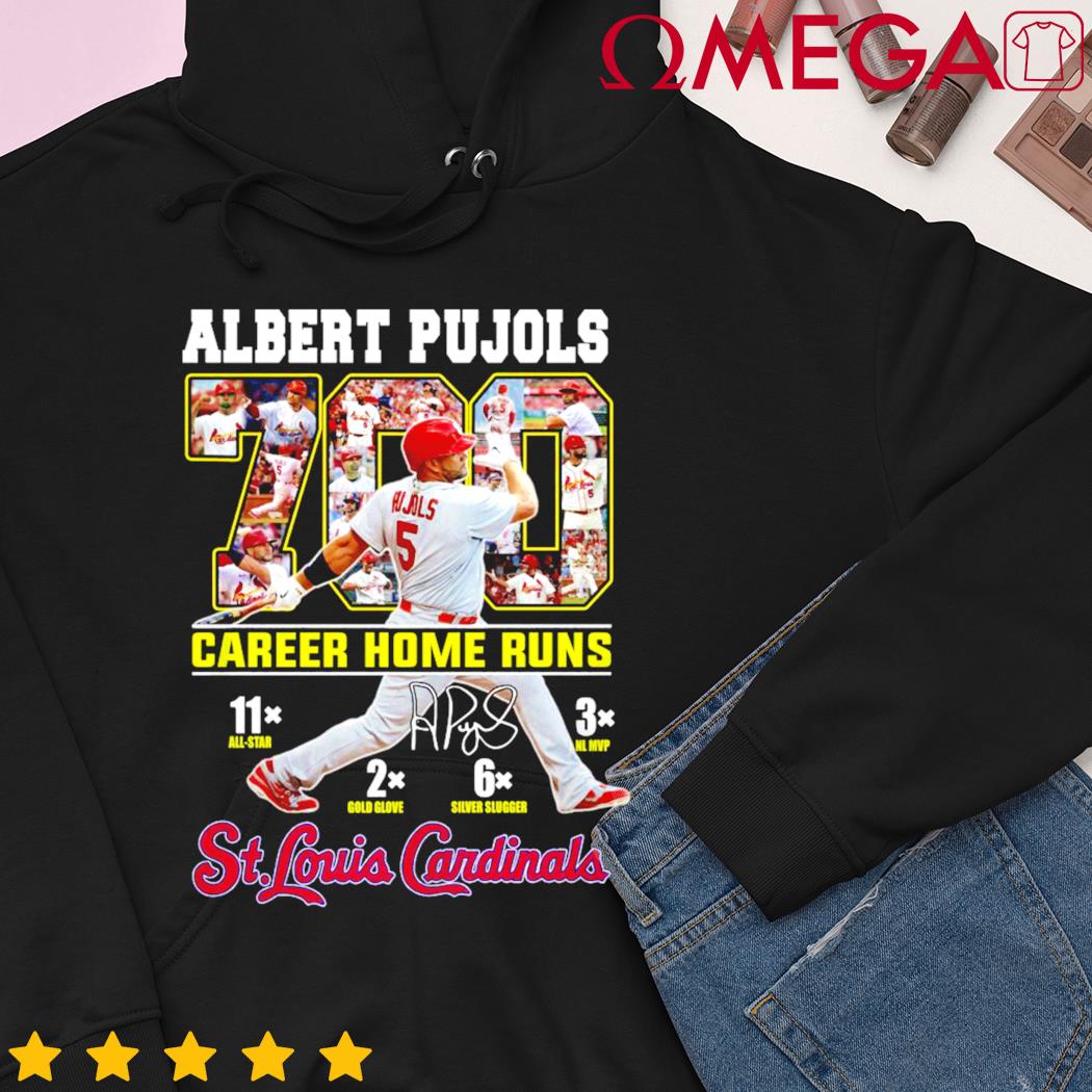 St. Louis Cardinals Albert 700 Pujols Career home runs shirt, hoodie, tank  top, sweater and long sleeve t-shirt