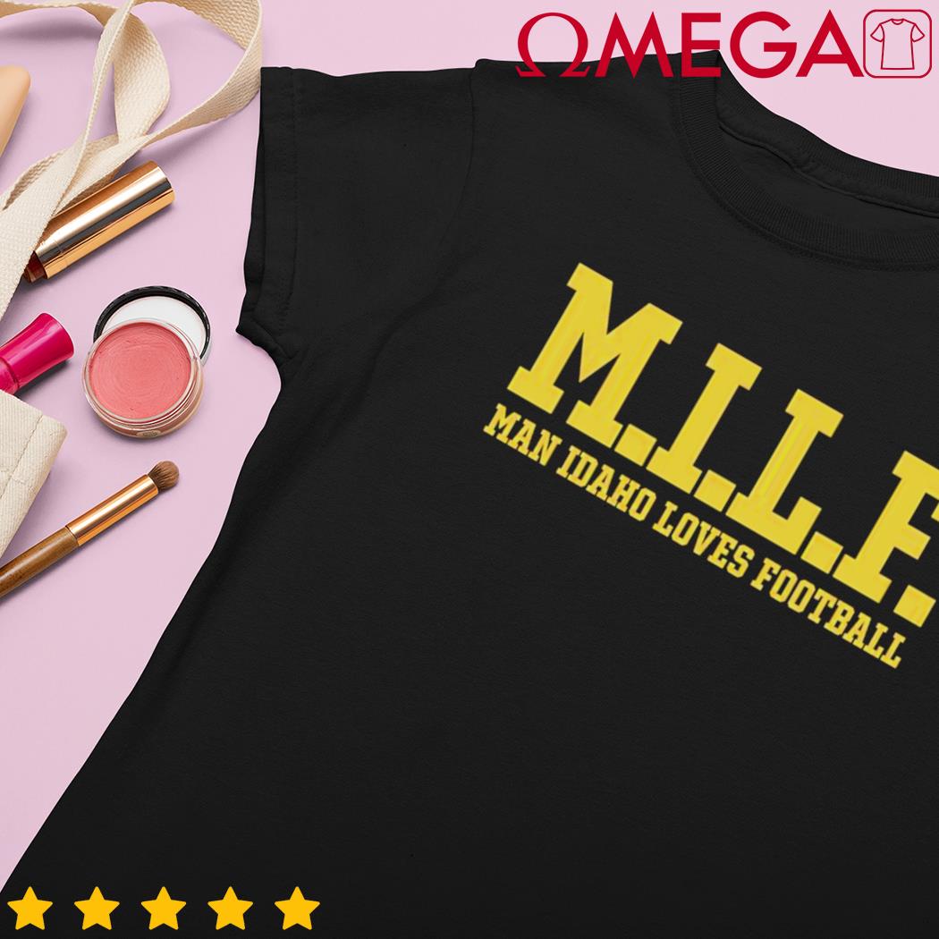 M.I.L.F, Man I Love Football Ladies T-Shirt