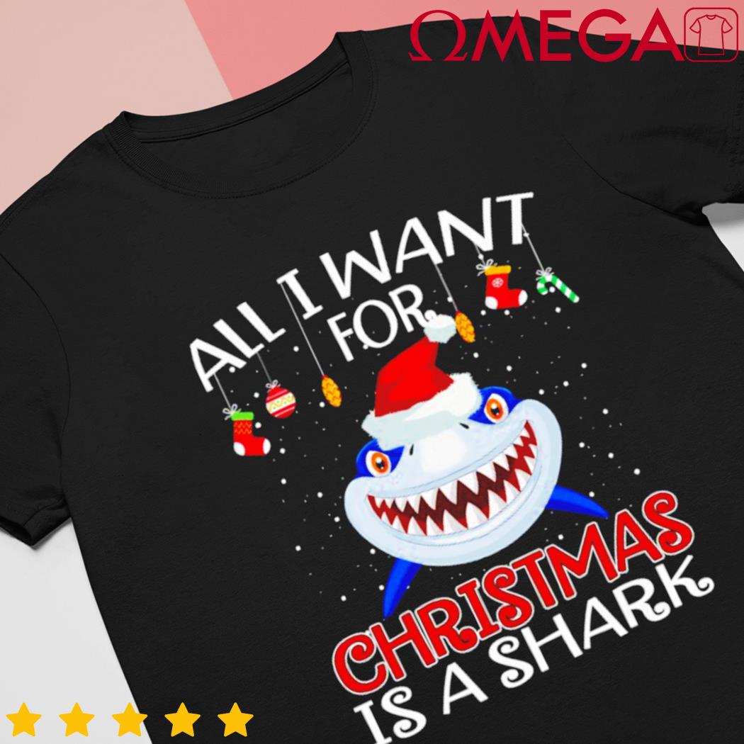 All I want for Christmas is a shark shirt