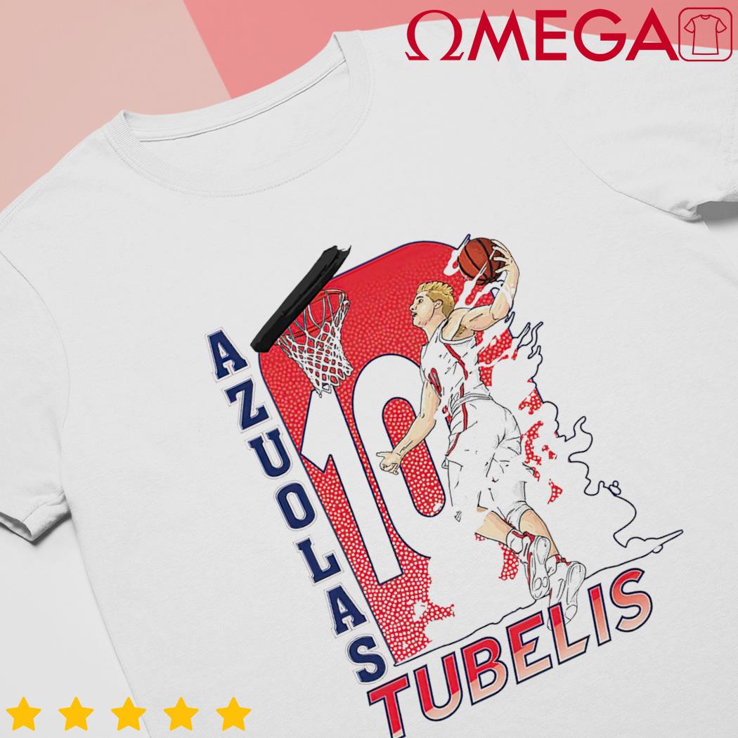 Azuolas Tubelis Arizona Wildcats basketball art shirt