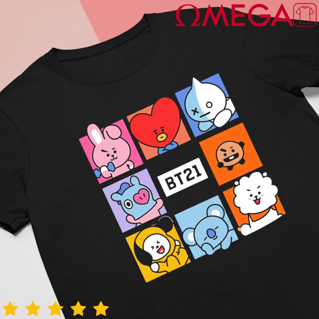 BT21 Space Jj Namedillegirl cartoon shirt