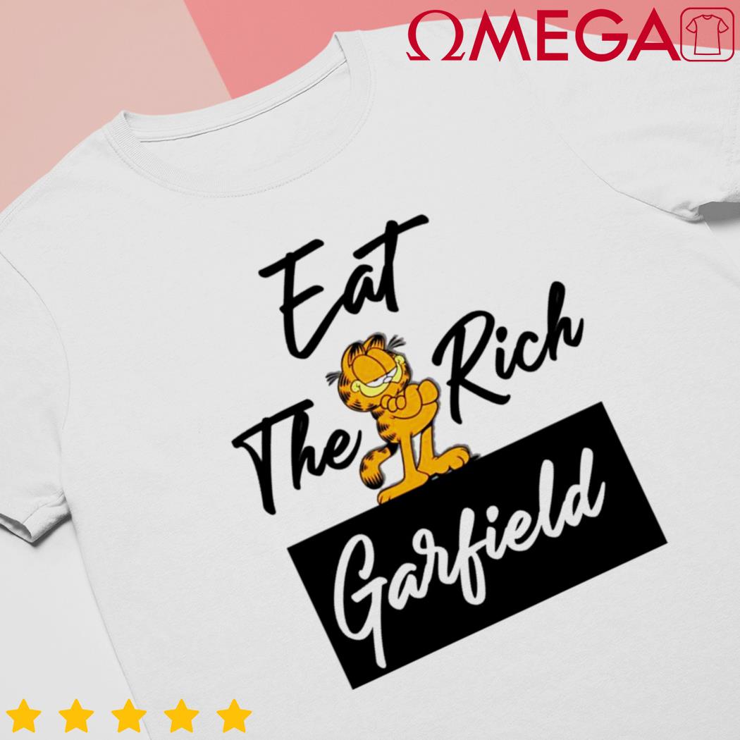 Eat the rich Garfield shirt