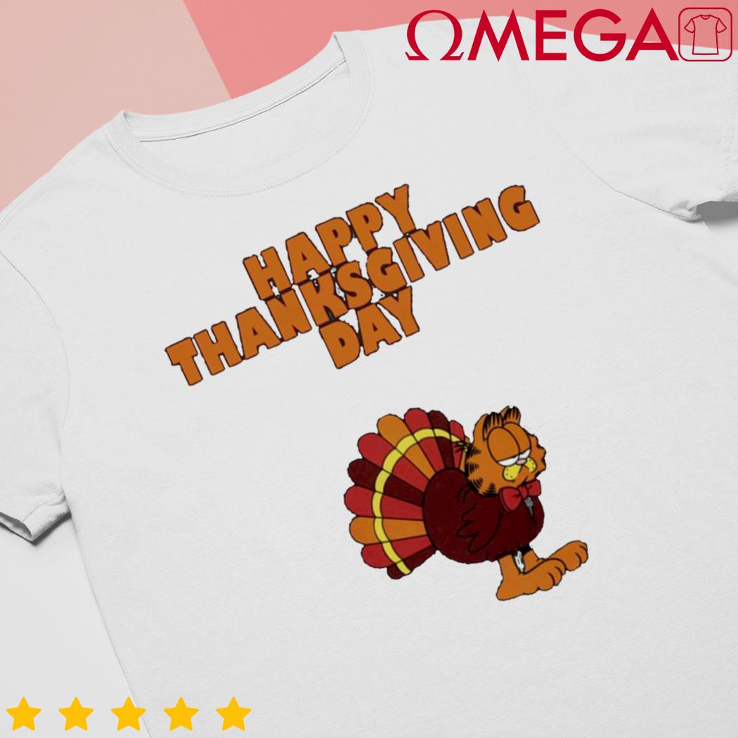 Garfield Happy Thanksgiving Day shirt