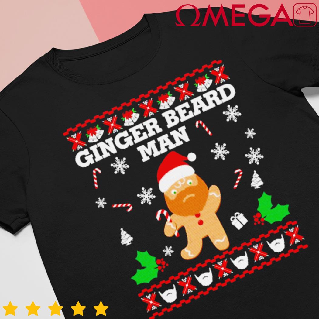 Ginger beard man Christmas shirt