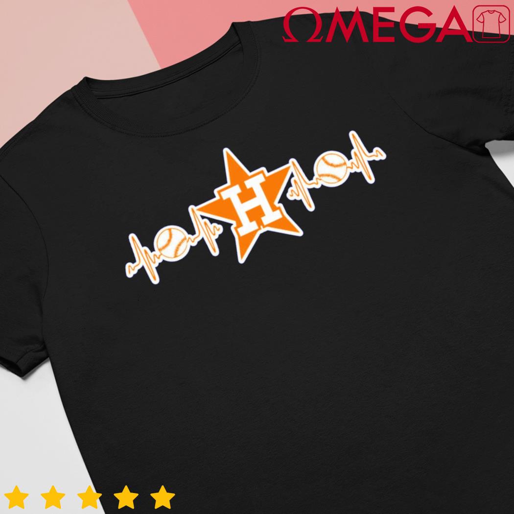 Astros heartbeat  Houston astros, Houston astros shirts, Houston