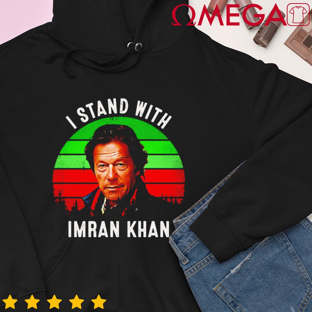 I stand with Imran Khan Pakistan support hoodie