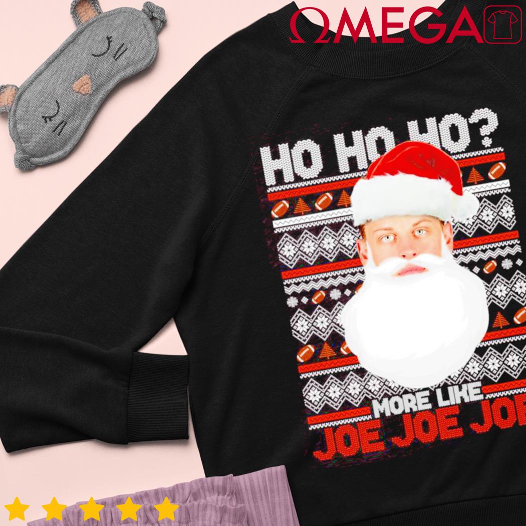 joe burrow christmas sweater