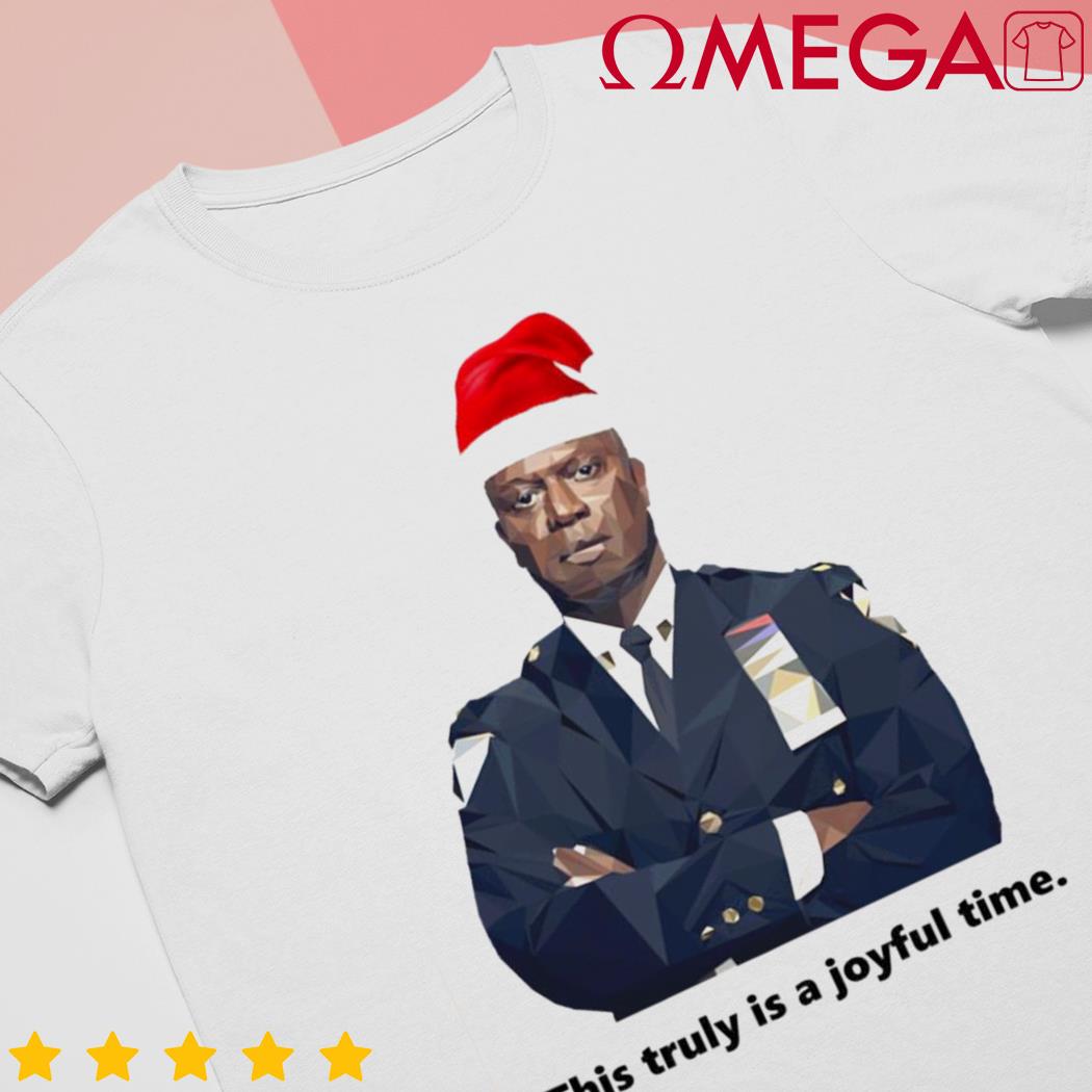This truly is a joyful time police Christmas shirt