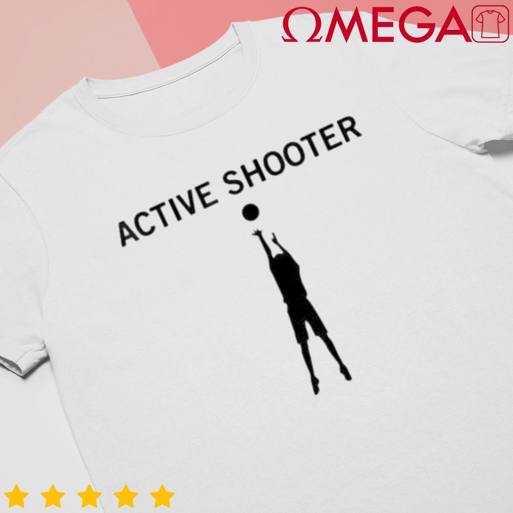 Trending active shooter basketball Shirt, hoodie, sweater, long