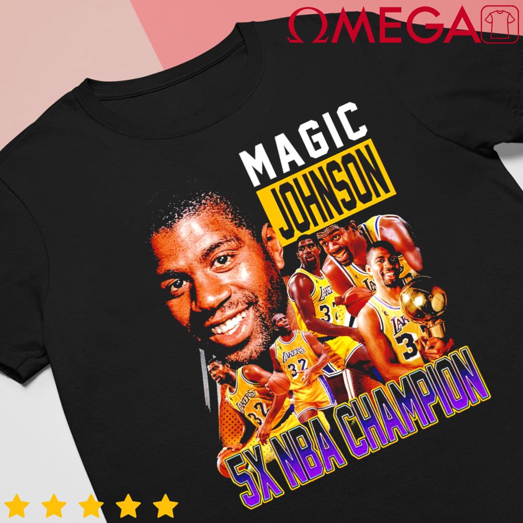 Nice magic Johnson Los Angeles Lakers vintage shirt, hoodie, sweater, long  sleeve and tank top