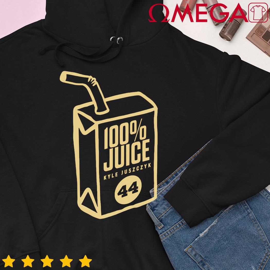 Official 100% juice kyle juszczyk shirt, hoodie, sweater, long sleeve and  tank top