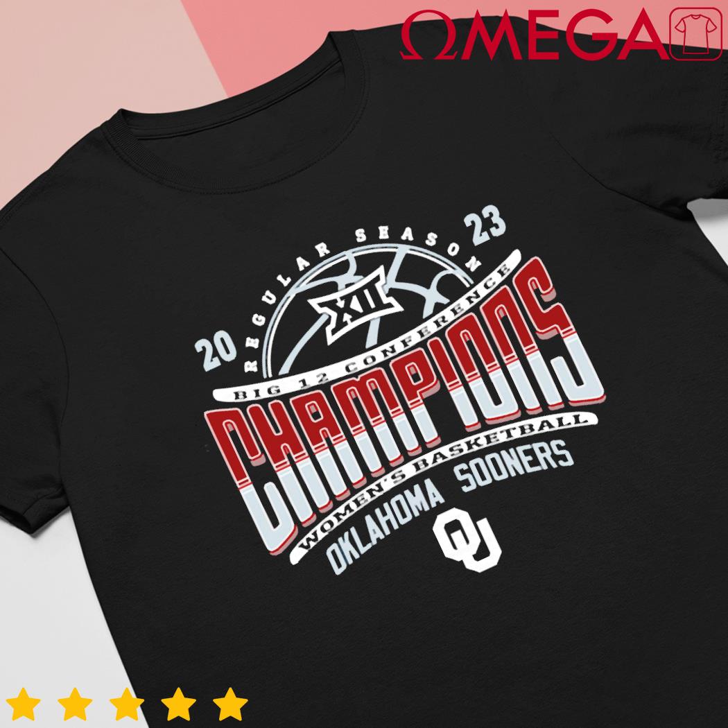 Oklahoma Sooners Crimson 2023 Big 12 Champions shirt, hoodie, sweater