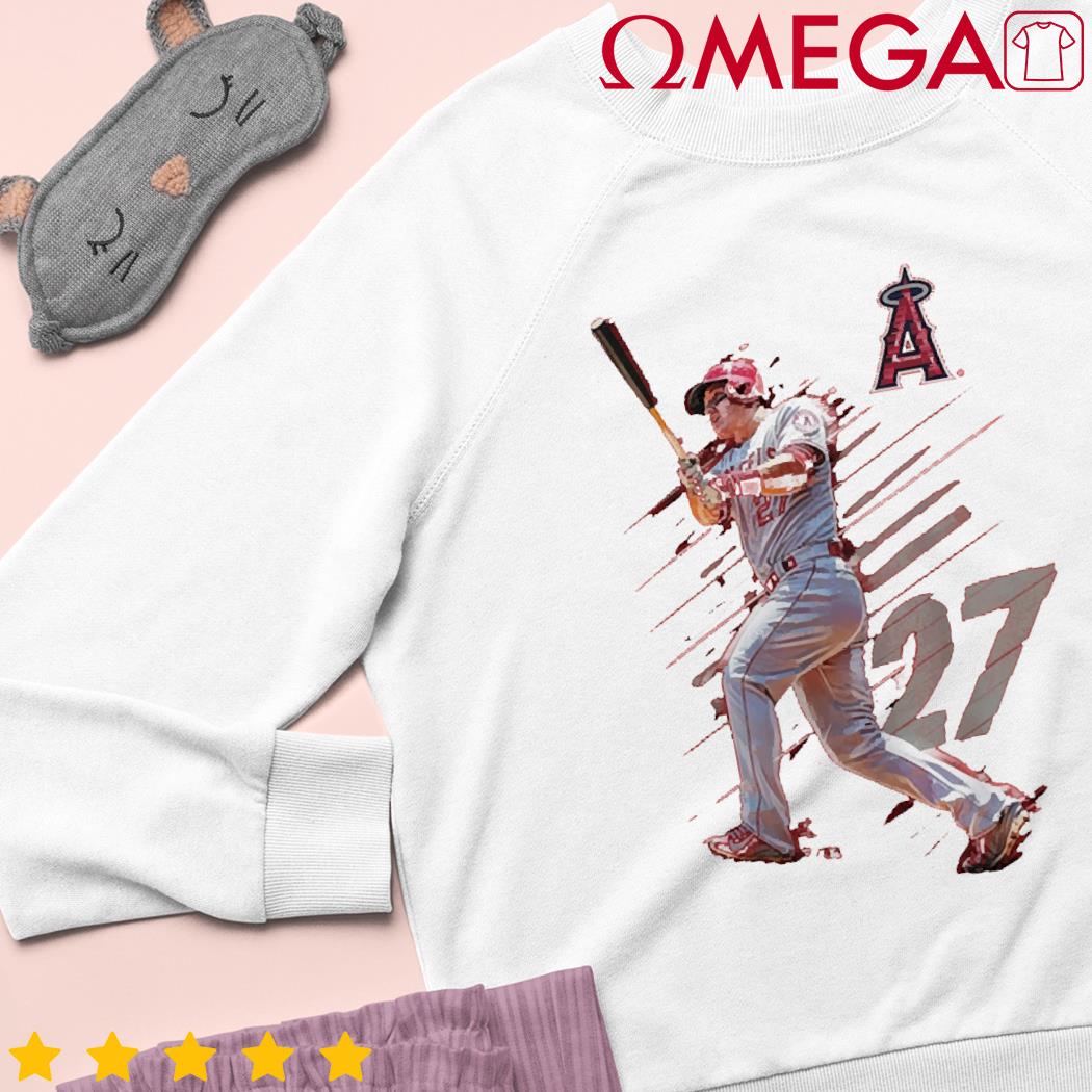 Mike Trout Los Angeles Angels Fade Away shirt, hoodie, sweater