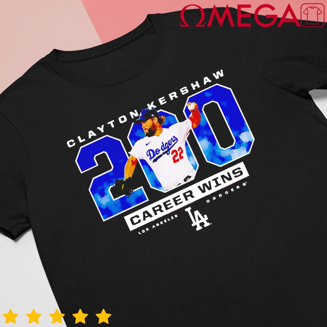 Clayton kershaw 200 shirt, hoodie, sweater, long sleeve and tank top