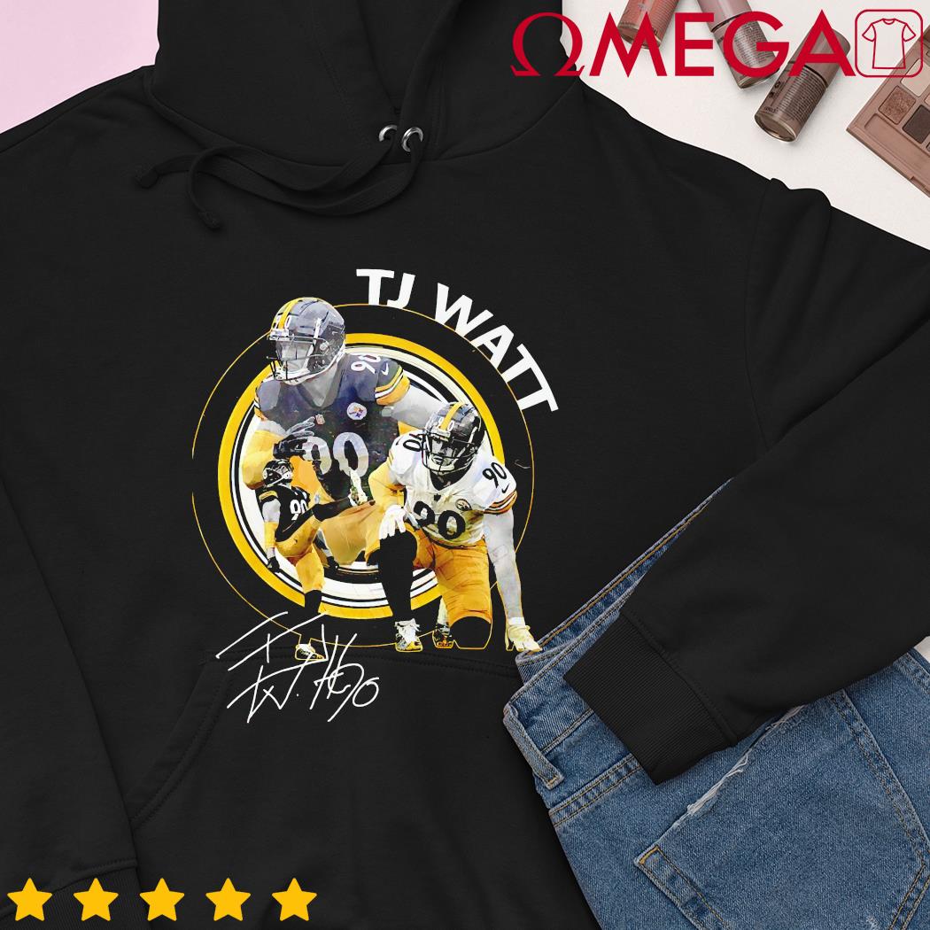 TJ Watt Shirt Splatter Pattern Signature Pittsburgh Steelers Gift -  Personalized Gifts: Family, Sports, Occasions, Trending