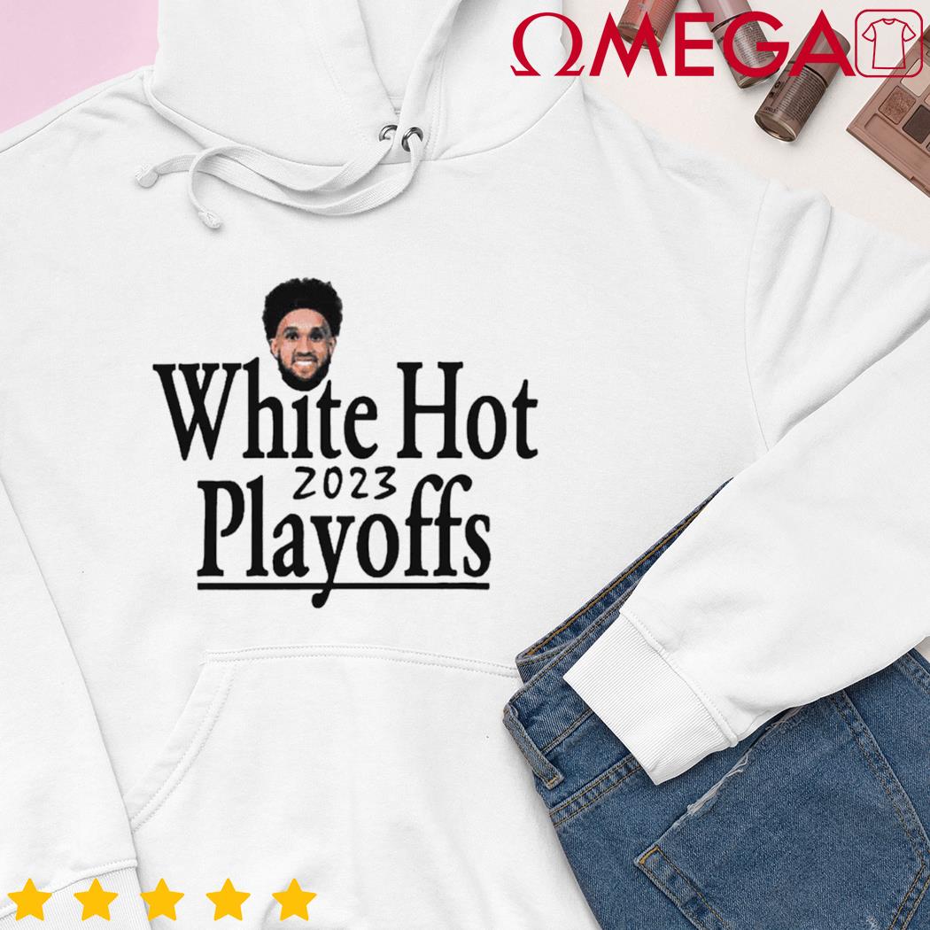 Derrick White Miami Heat White Hot 2023 Nba Playoffs Shirt - High-Quality  Printed Brand