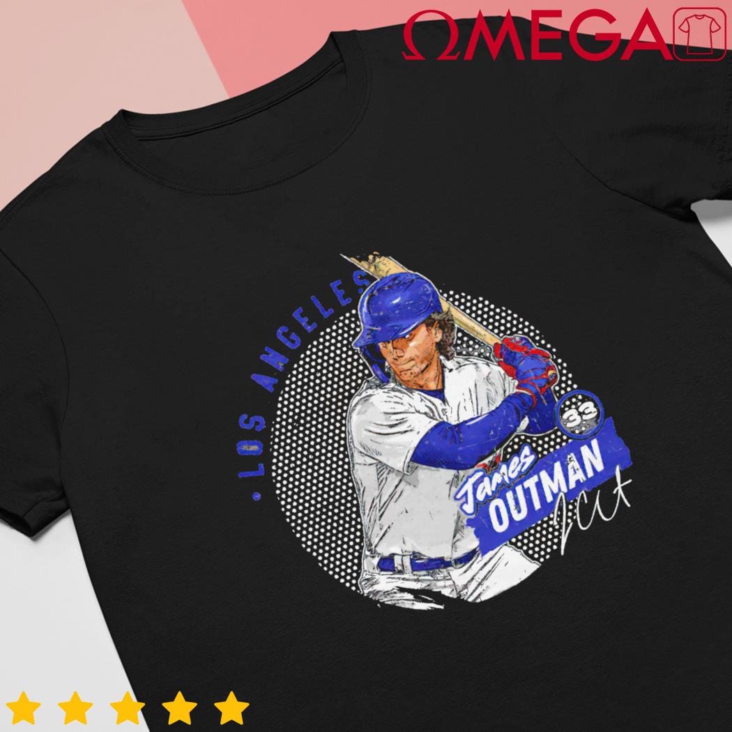 James outman los angeles dodgers 2023 shirt, hoodie, sweater, long