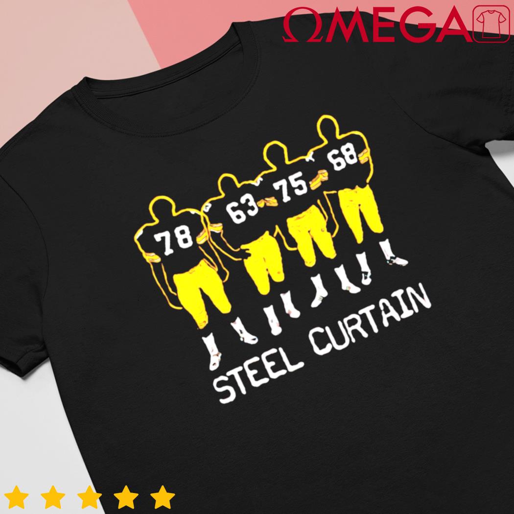 Pttsburgh Steel Curtain football shirt