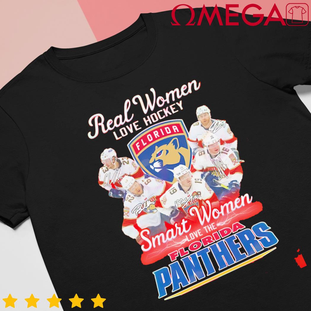 Real Women Love Hockey Smart Women Love The Florida Panthers T