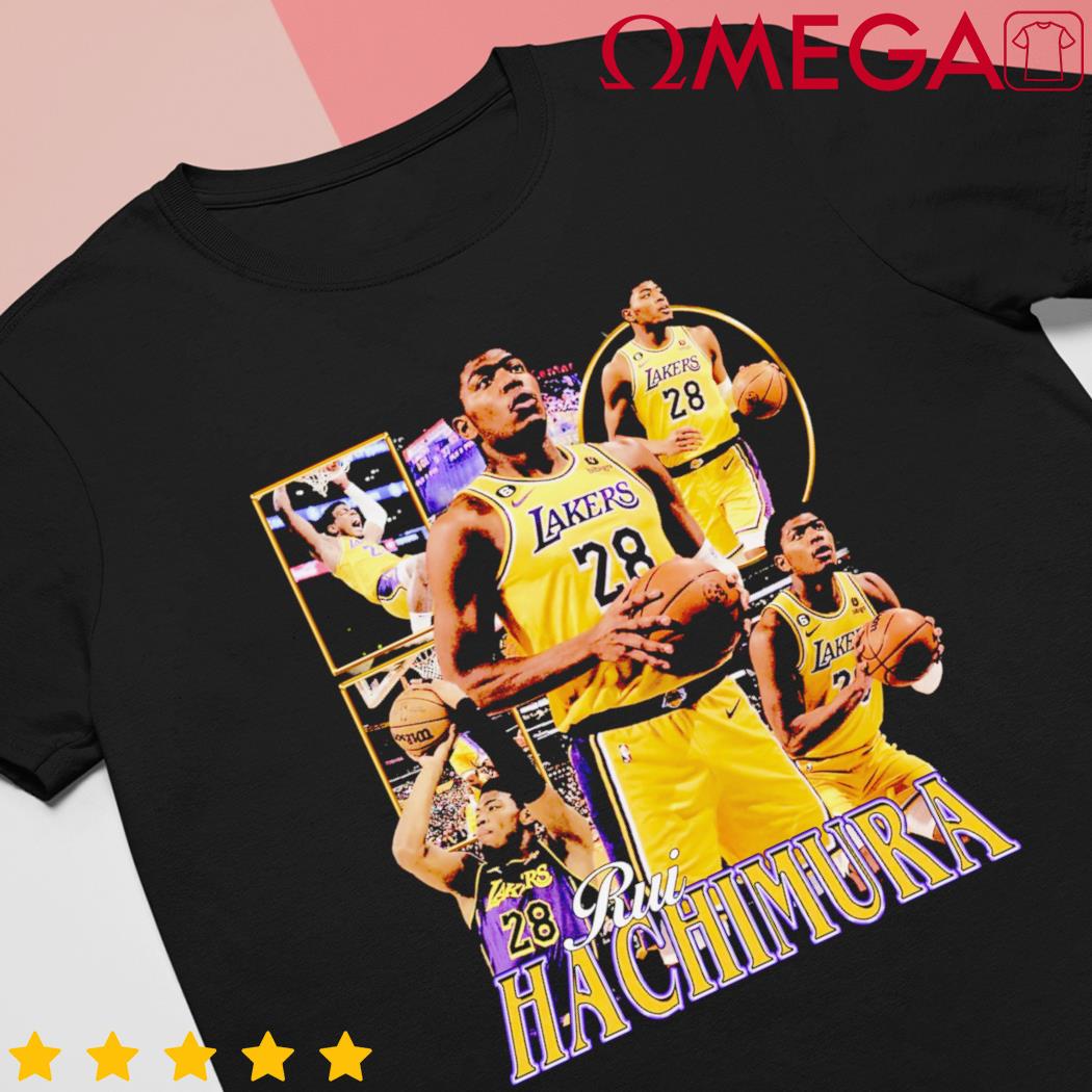 Rui Hachimura Los Angeles Lakers NBA 2023 shirt