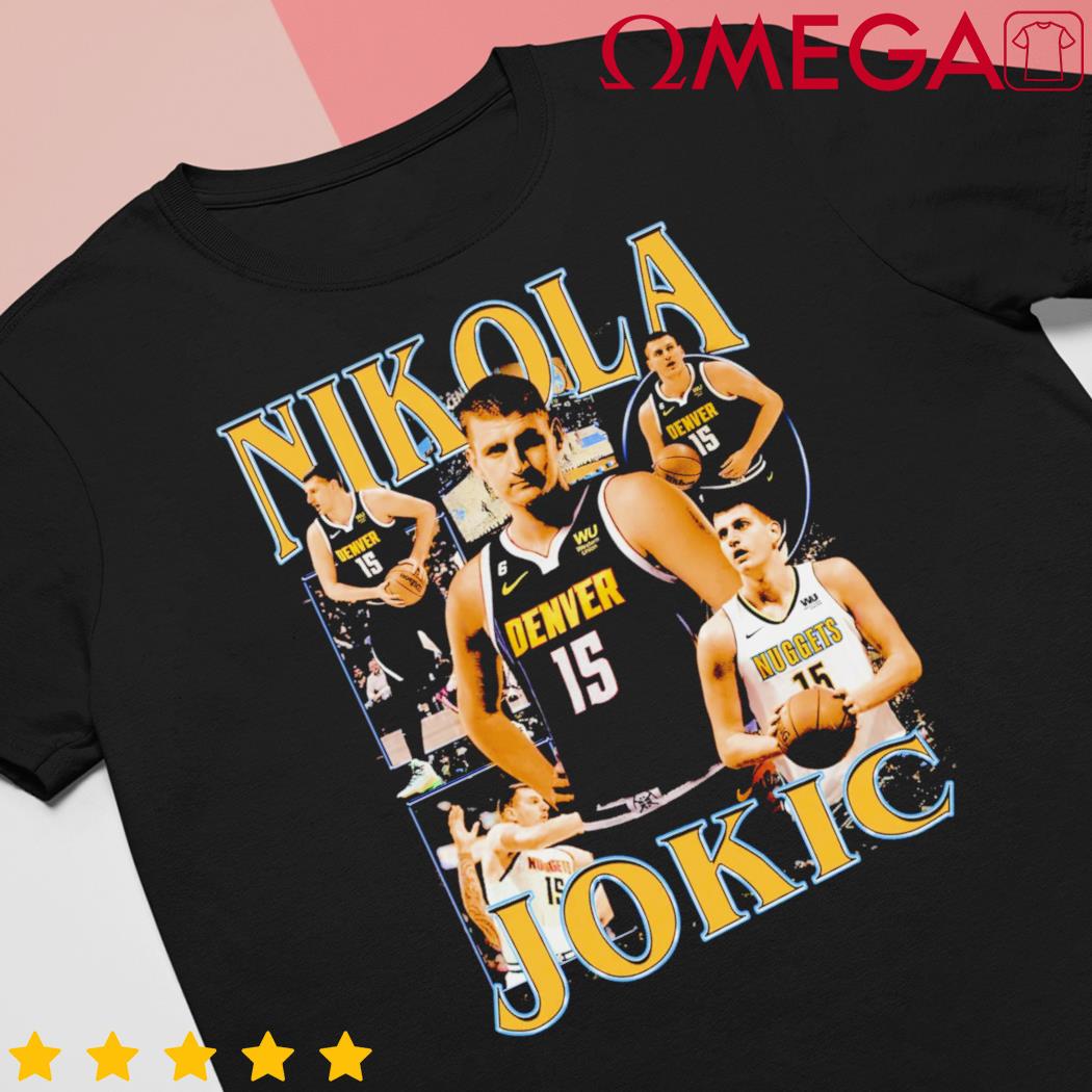 The GOAT of Denver Nuggets Nikola Jokic NBA 2023 shirt