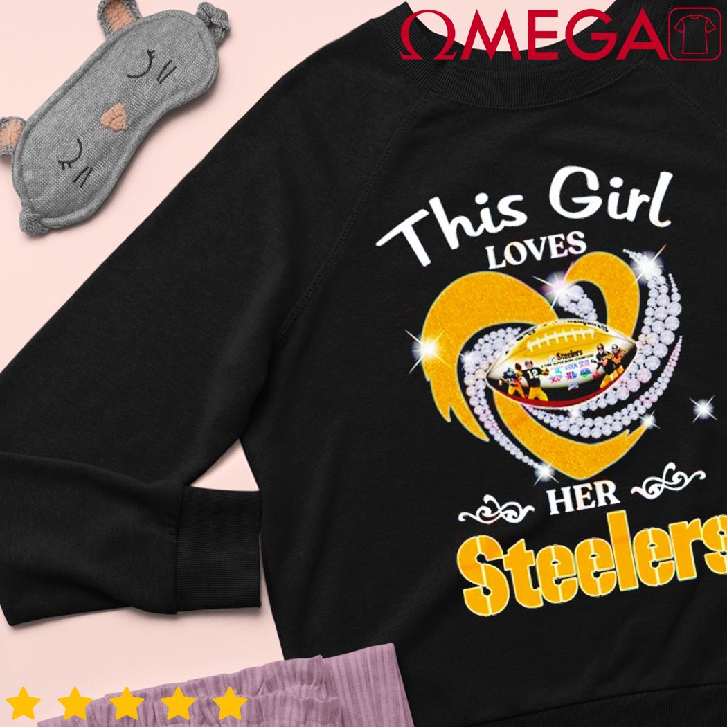 Pittsburgh Steelers love nurse Go Steelers shirt, hoodie and sweater