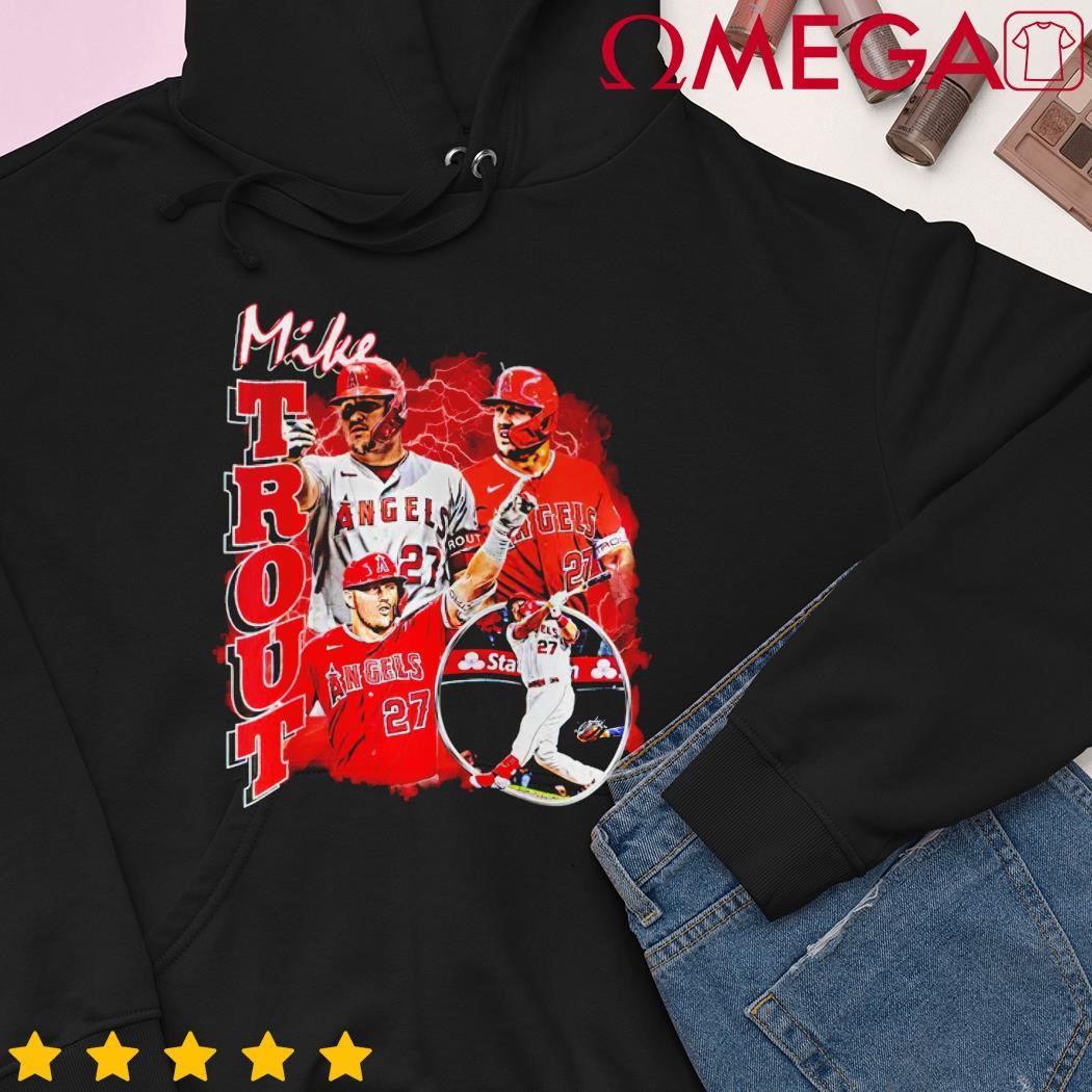 Mike Trout Los Angeles Angels Fade Away shirt, hoodie, sweater and long  sleeve