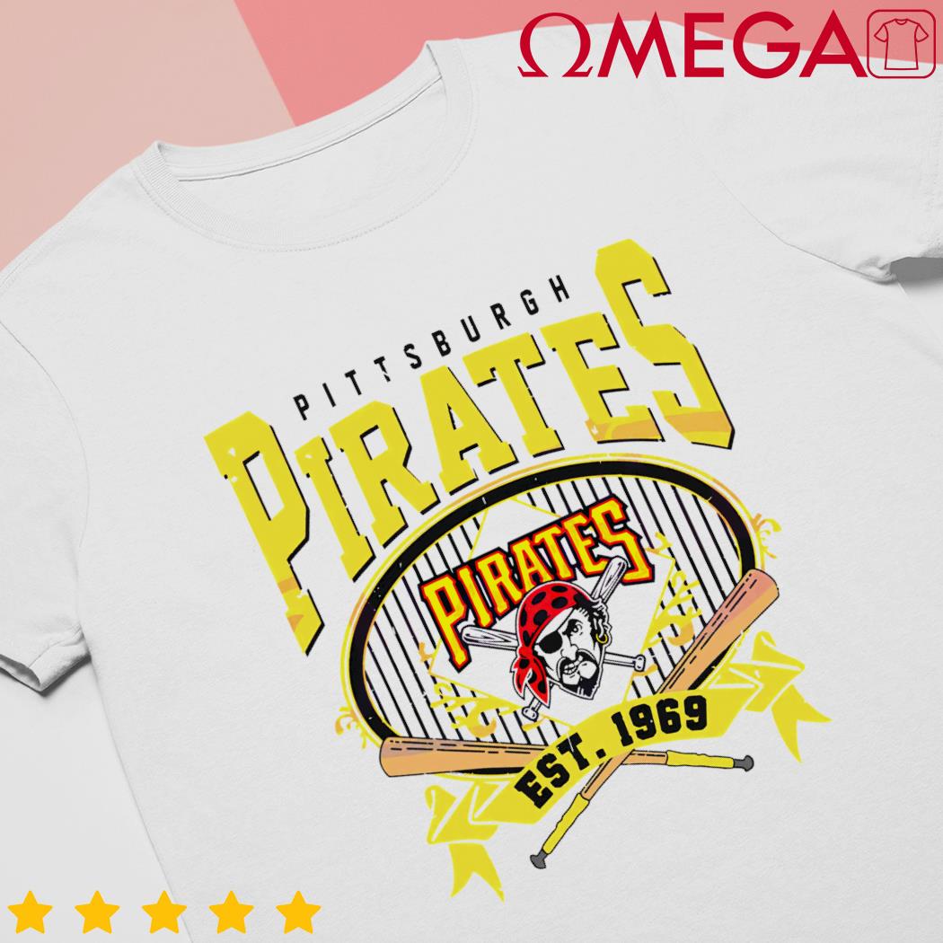 Pittsburgh Tee Vintage Baseball Throwback Retro Design Long Sleeve T-Shirt