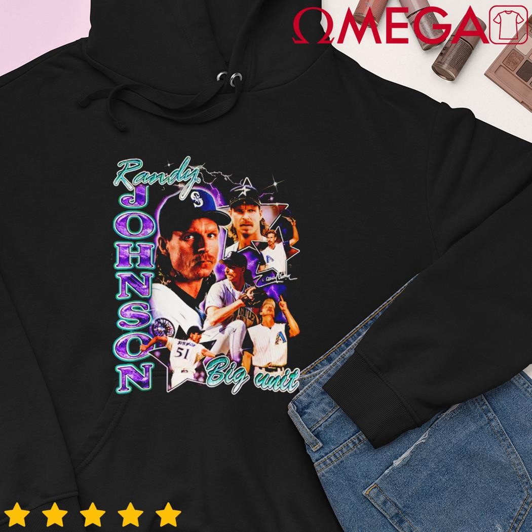 Randy johnson  Clothes design, Sweatshirts, Tops