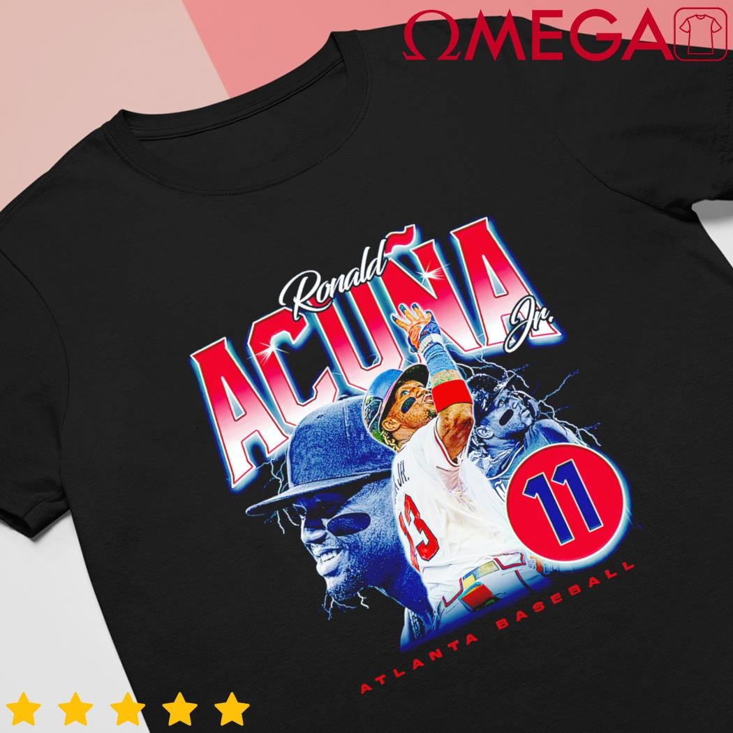 Ronald Acuna Jr. Women's V-Neck, Atlanta Baseball Women's V-Neck T-Shirt