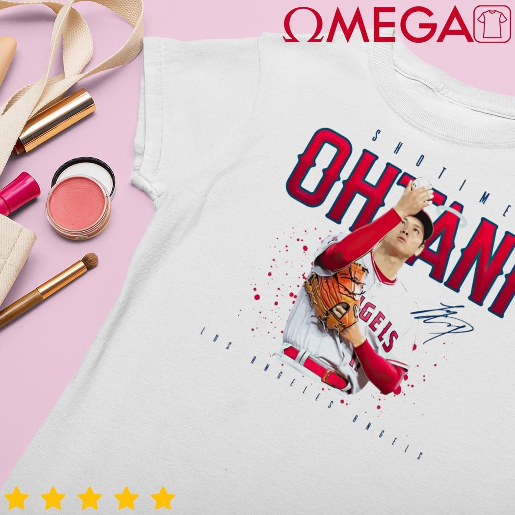 Shohei Ohtani Cartoon signature shirt, hoodie, sweater and long sleeve