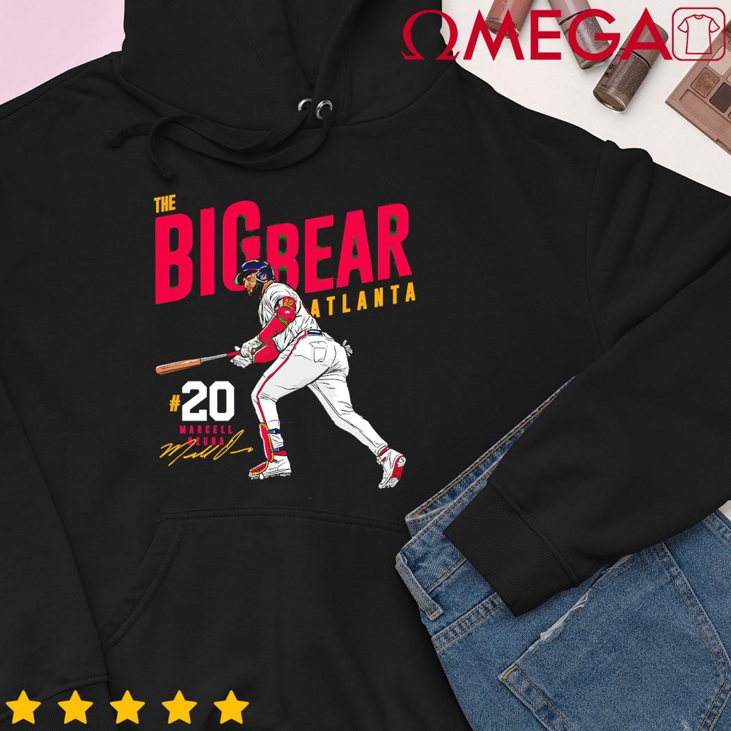 Marcell Ozuna The Big Bear Atlanta Baseball Signature shirt, hoodie,  sweater, long sleeve and tank top