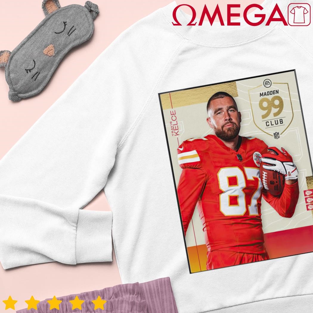 Travis Kelce Madden 24 NFL 99 Club Poster Canvas - Roostershirt