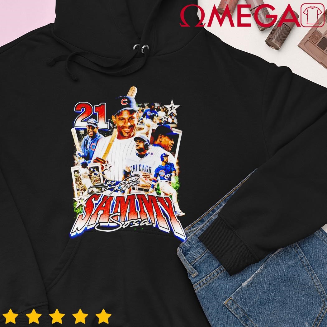Sammy Sosa Chicago Cubs baseball signature shirt, hoodie, sweater, long  sleeve and tank top