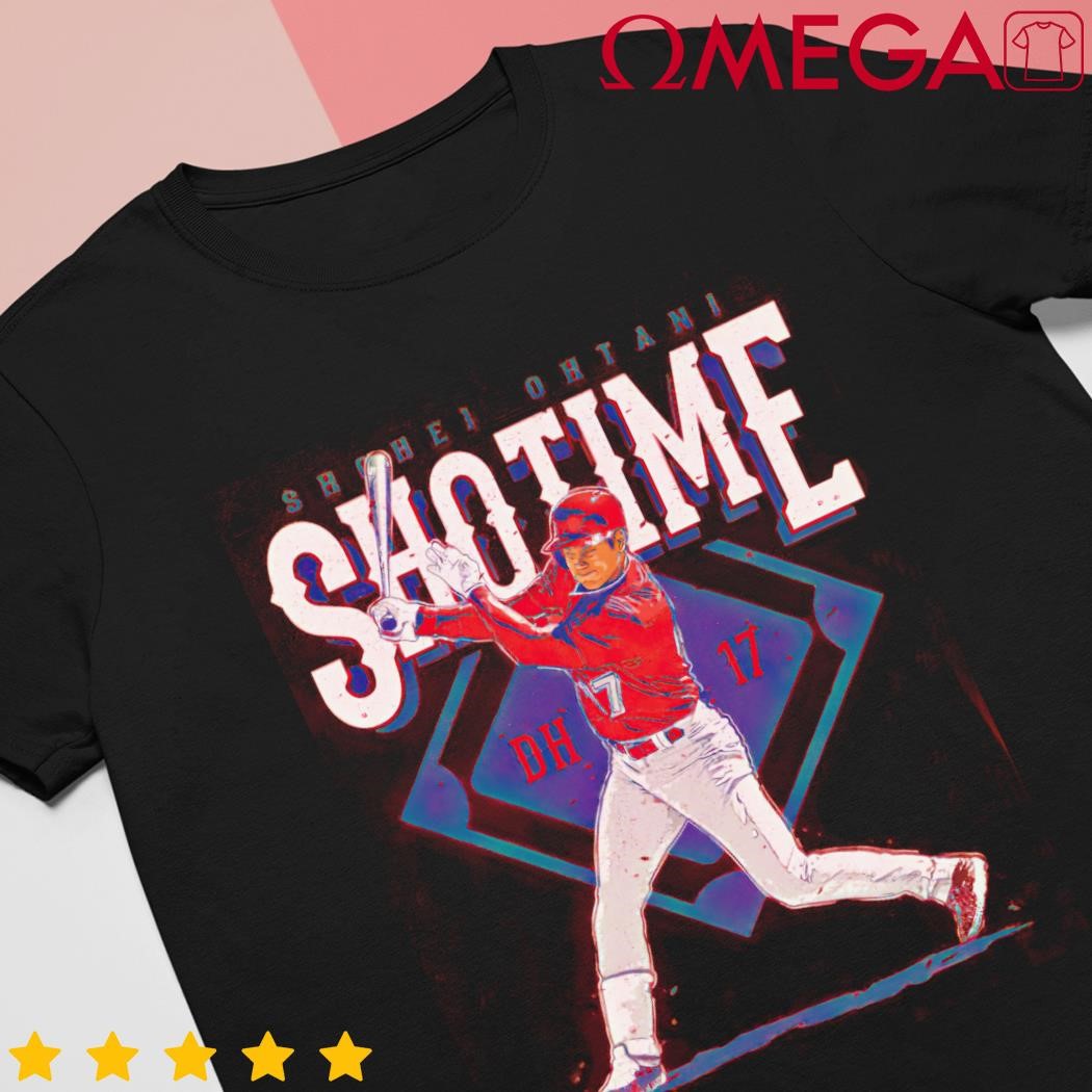 It's SHOTIME 17 Shohei Ohtani Angels Tee Shirt