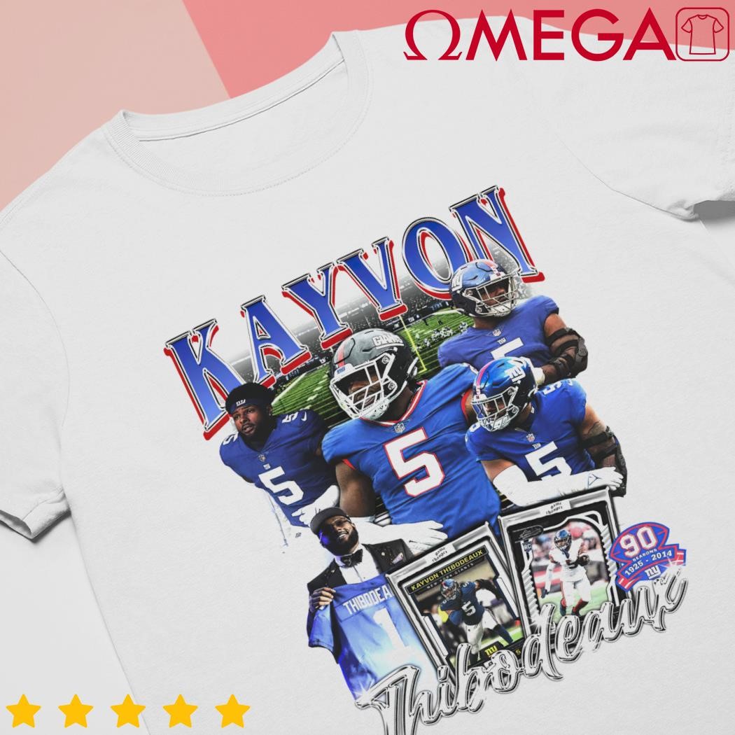 Kayvon Thibodeaux New York Giants Vintage Shirt, hoodie, sweater