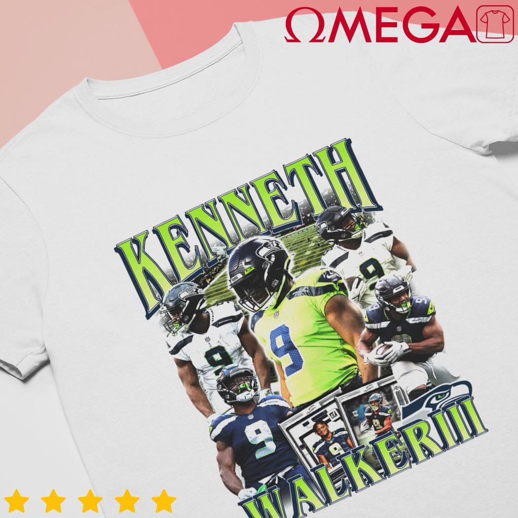 Official kenneth walker iii seattle seahawks vintage shirt, hoodie