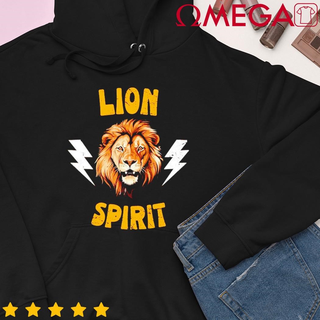 Gold lightning lion on sale hoodie