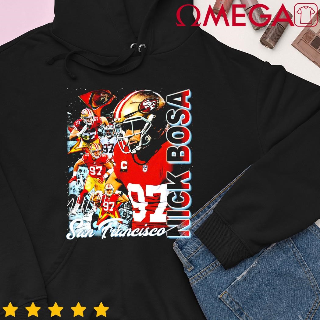 Nick Bosa San Francisco 49ers signature 2023 shirt, hoodie, sweater, long  sleeve and tank top