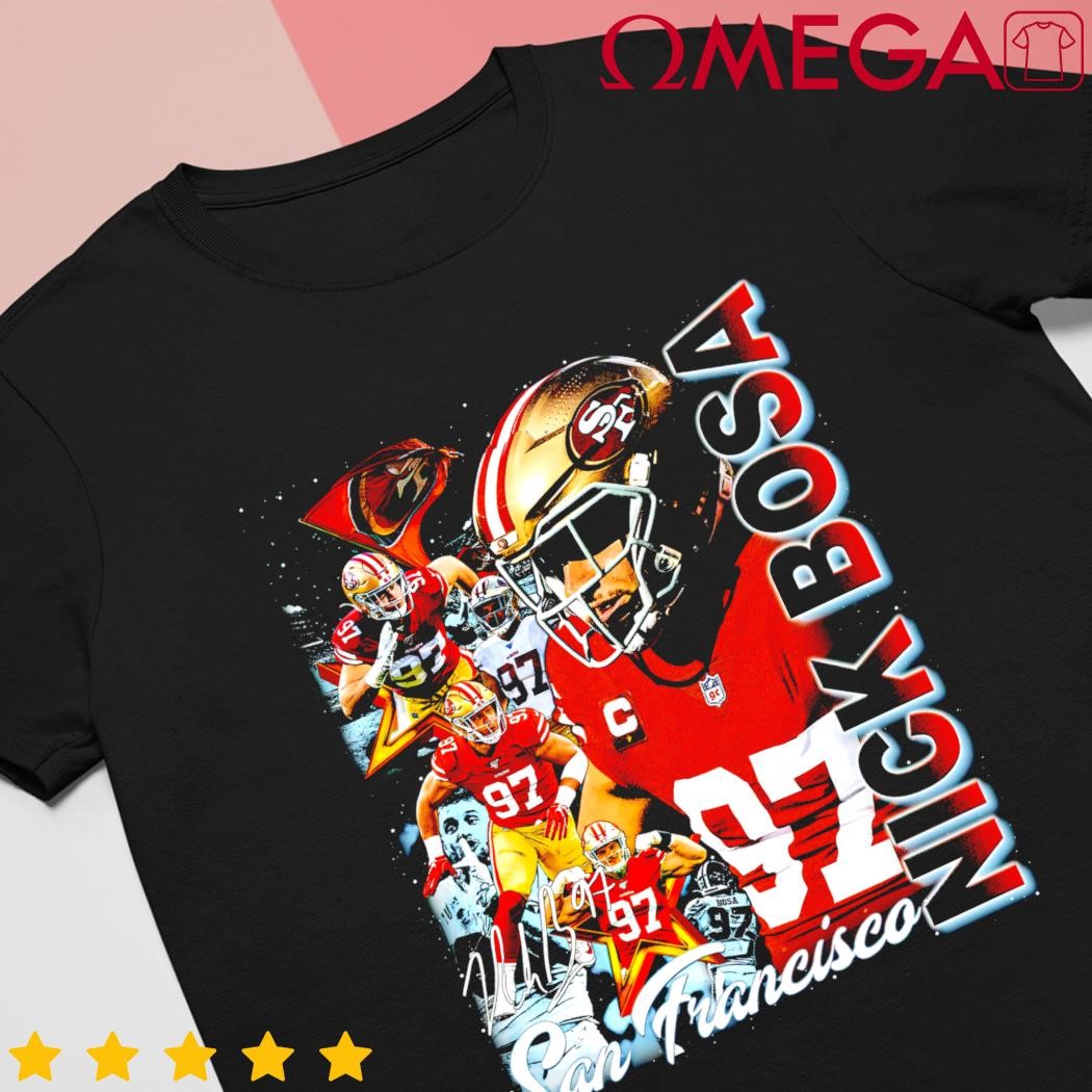 Nick Bosa San Francisco 49ers signature 2023 shirt, hoodie, sweater, long  sleeve and tank top