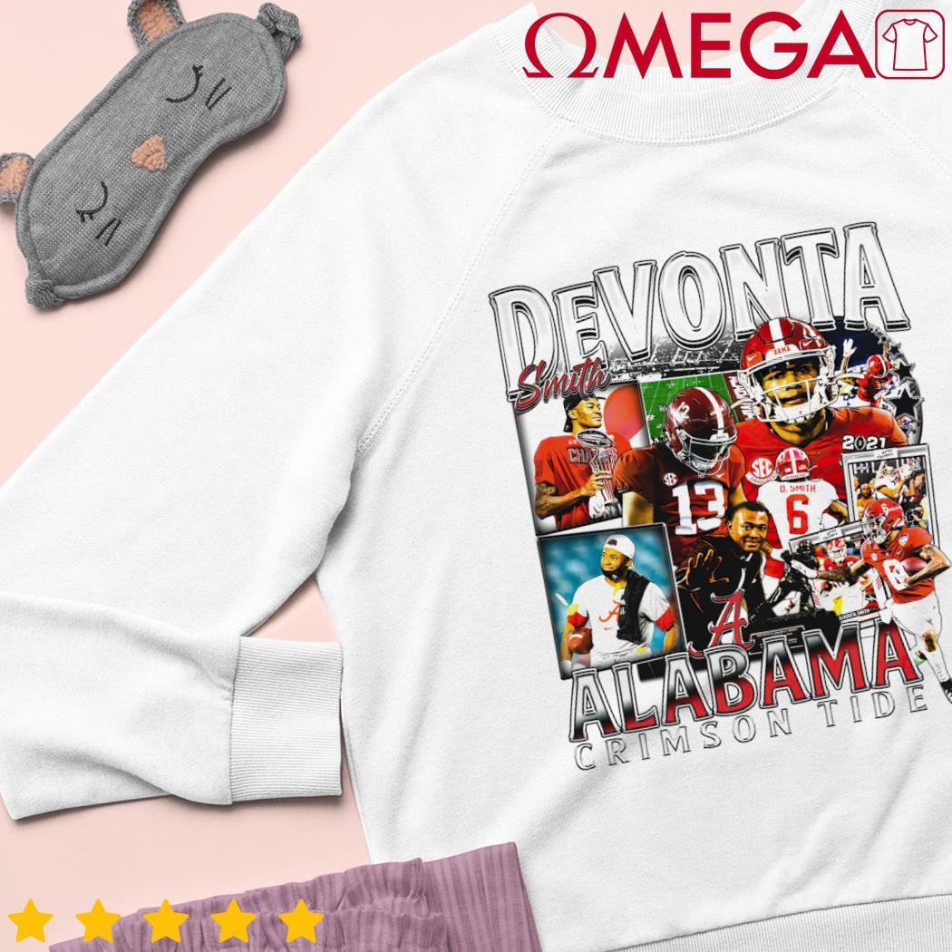 DeVonta Smith Alabama Crimson Tide football player Vintage shirt, hoodie,  sweater, long sleeve and tank top