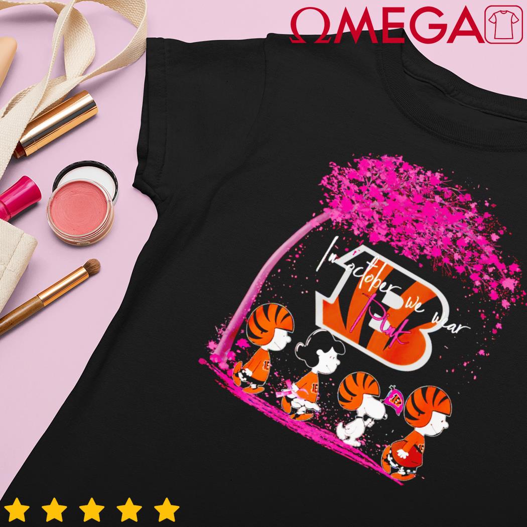 Cincinnati Bengals In October We Wear Pink shirt, hoodie, sweater, long  sleeve and tank top