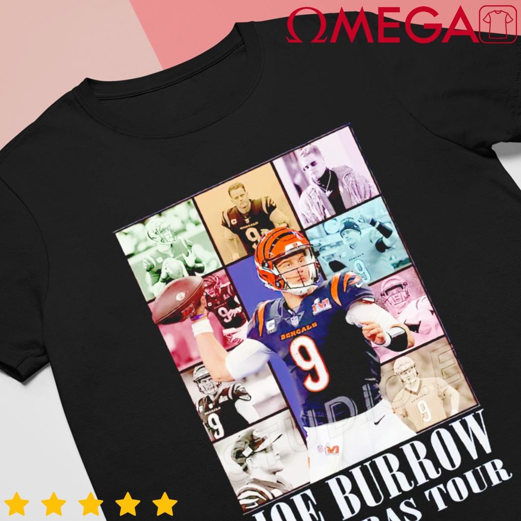 Official joe Burrow The Eras Tour T-Shirts, hoodie, tank top